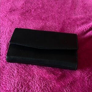 Black Women's Leather Wallet